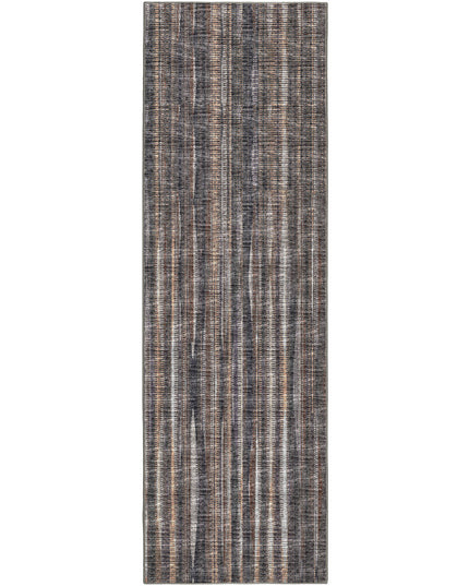 3' X 8' Brown Ombre Tufted Handmade Runner Rug