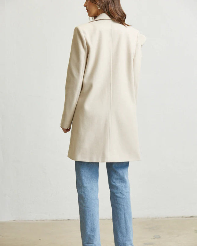 Women's Mid Length Coat by Rose Paulino