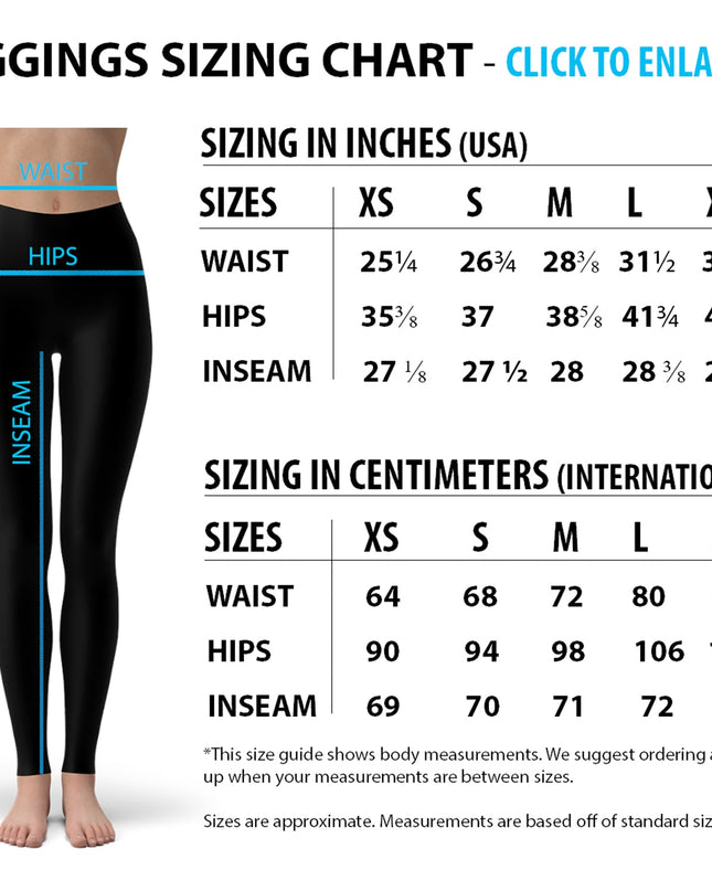 Womens White Stripes Leggings